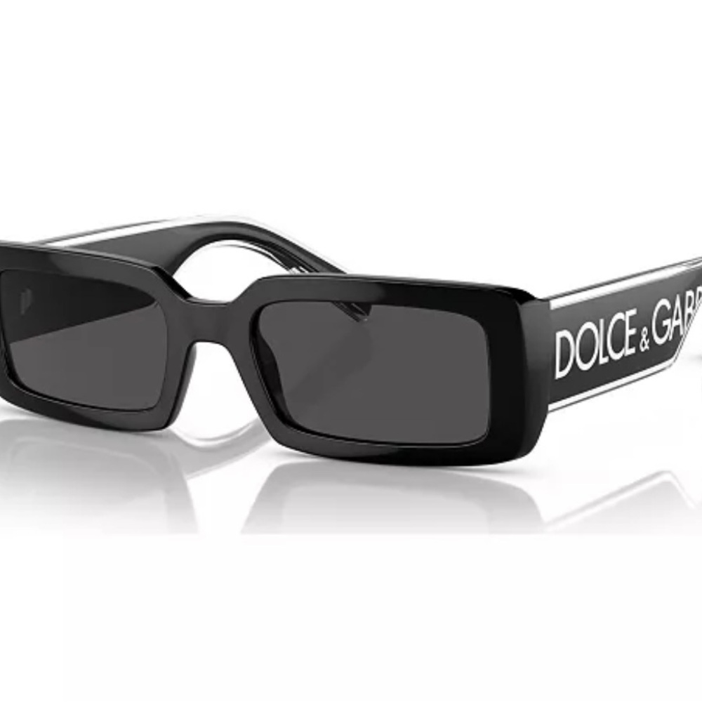 Dolce & Gabbana Black Sunglasses with Logo